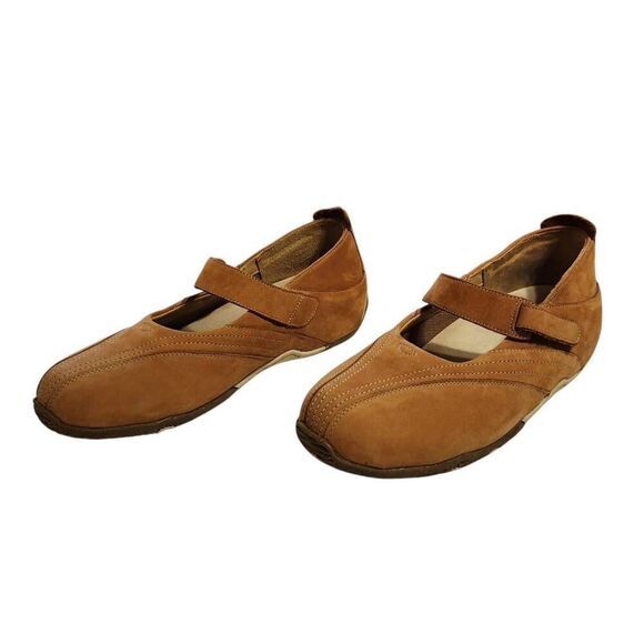 Zumfoot Constance Leather Mary Jane Shoes Adjustable Hook Loop Comfort Wear 39 - Picture 5 of 9